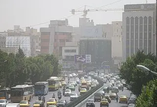 هوای ناسالم برای گروه‌های حساس در تهران