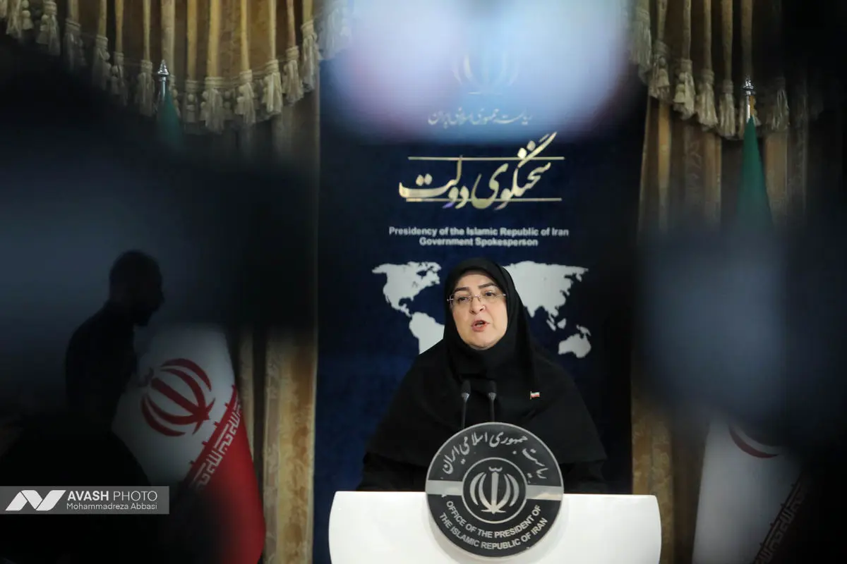 نشست خبری سخنگوی دولت