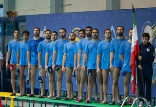 تیم ملی واترپلو در رده چهارم آسیا ایستاد