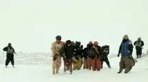 نجات ۱۶۰۰ تبعه افغانستان از برف و یخبندان