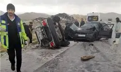مرگ ۳ نفر در تصادف مرگبار در محور مشکین‌شهر – پارس‌آباد 