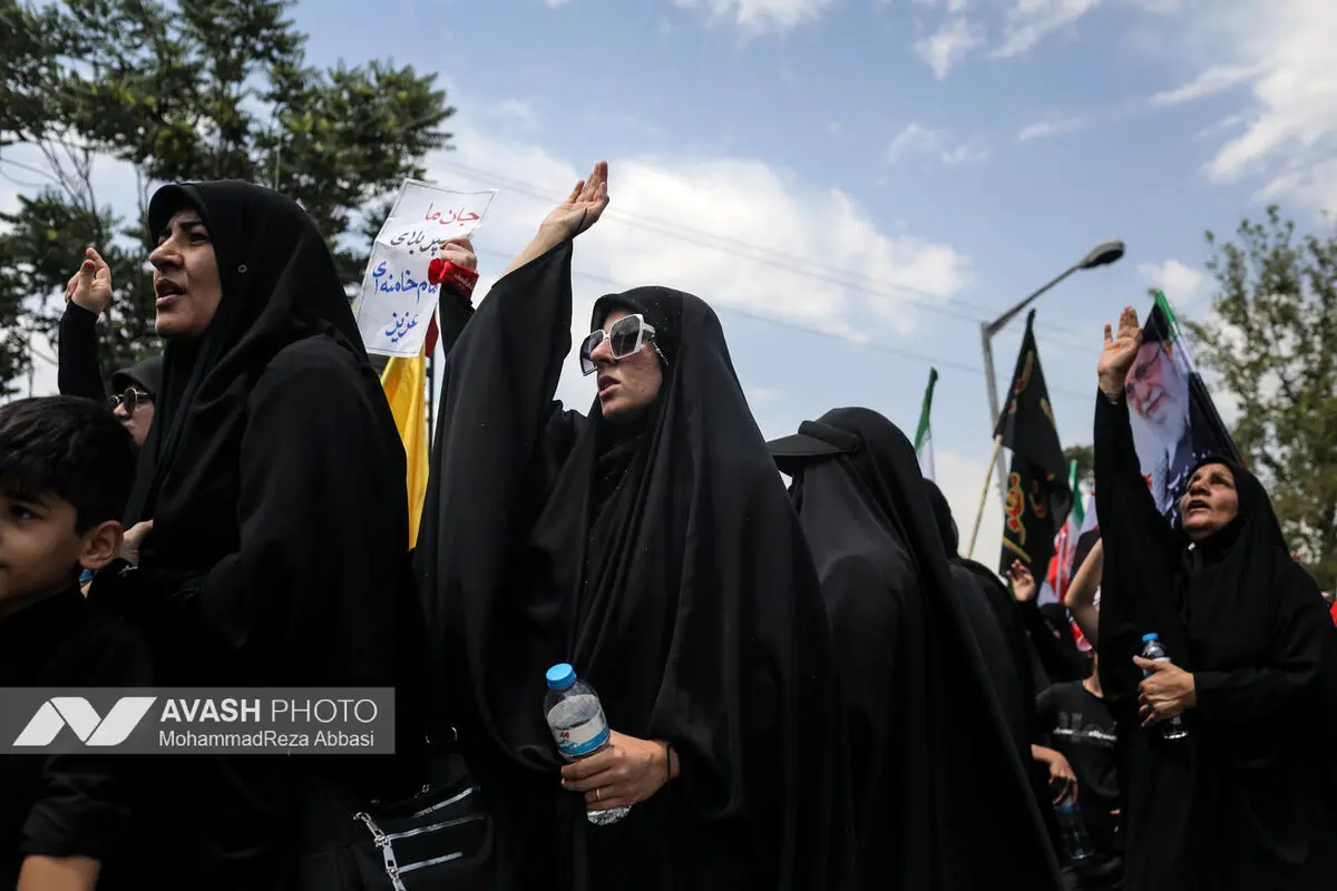 مراسم عزاداری روز تاسوعا در تهران