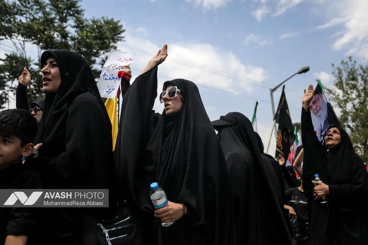 مراسم عزاداری روز تاسوعا در تهران