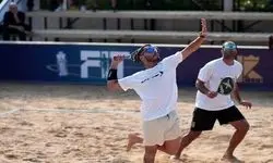 قهرمانی بنده‌نژاد و جوینده در رقابت‌های بین‌المللی تنیس ساحلی