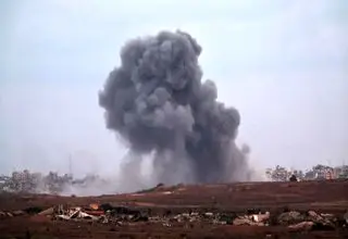 حملهٔ اسرائیل هنگام برگزاری جشن‌ عید قربان + ببینید 