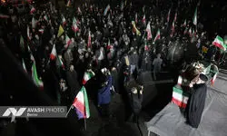 شلیک هوایی عروس خانم در تجمع شبانه/ ببینید