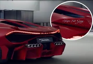 بوگاتی Tourbillon Équipe Pur Sang؛ ترکیب هنر و قدرت