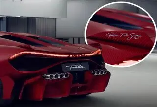 بوگاتی Tourbillon Équipe Pur Sang؛ ترکیب هنر و قدرت