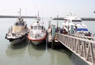 جابجایی ۱۶۰۰ مسافر اربعین طی ۱۲ سفر دریایی