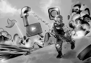 آتش جنگ در شبکه‌های اجتماعی شعله‌ورتر از همیشه!
