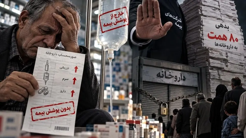 چتر بیمه‌ای کوچک‌تر شد/ افزایش ۳ تا ۵ برابری قیمت‌ها با حذف پوشش بیمه‌ای برخی داروهای تزریقی