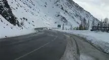 جاده‌های ۱۰ استان درگیر بارش برف و باران