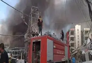 تداوم ویرانگری و گلوله‌باران مناطق مسکونی جنوب لبنان به دست اشغالگران