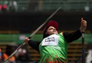 ضرب اولین مدال طلا توسط ملی پوش پارا دو و میدانی