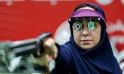 ساره جوانمردی در جمع ستاره‌های تپانچه جهان