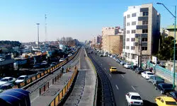 تغییر چهره مسیر ۱۷ کیلومتری میدان آزادی تا سه راه تهرانپارس