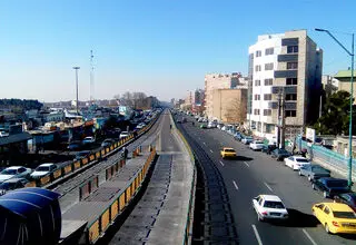 تغییر چهره مسیر ۱۷ کیلومتری میدان آزادی تا سه راه تهرانپارس