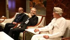 لاریجانی از عمان به دوحه رفت 