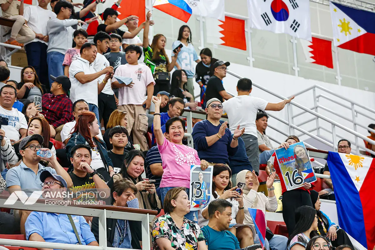 بازی‌های آسیایی جوانان؛ دختران والیبال ایران و  فیلیپین