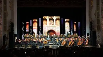 دومین اجرای ارکستر موسیقی ملی ایران در روسیه برگزار شد/ تداوم روایت موسیقی ایرانی در کازان