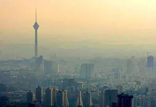 شاخص آلودگی هوای تهران چهارشنبه ۲۰ خرداد ۱۴۰۵