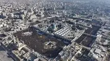 صحن‌های حرم رضوی برای حضور شرکت‌کنندگان در تشییع رهبر شهید آماده است