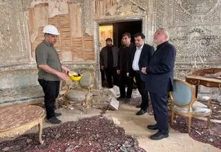 بازدید وزیر میراث‌ فرهنگی از مجموعه فرهنگی تاریخی سعدآباد