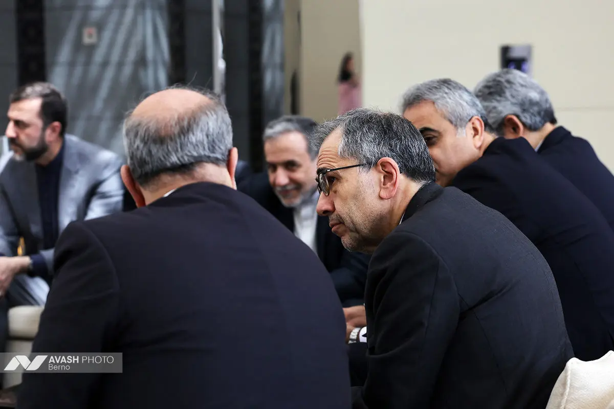 هیات مذاکره کننده ایران پیش از آغاز دور سوم مذاکرات ایران و آمریکا در عمان
