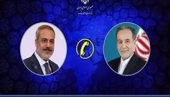 عراقچی با وزیر امور خارجه ترکیه گفت‌وگو کرد