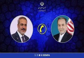 عراقچی با وزیر امور خارجه ترکیه گفت‌وگو کرد