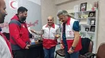 بازیگر سینما و تلویزیون در جمع امدادگران هلال احمر حضور یافت + عکس 