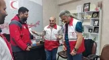 بازیگر سینما و تلویزیون در جمع امدادگران هلال احمر حضور یافت + عکس 