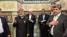 معاون اول رئیس جمهور به مزار شهید رئیسی رفت