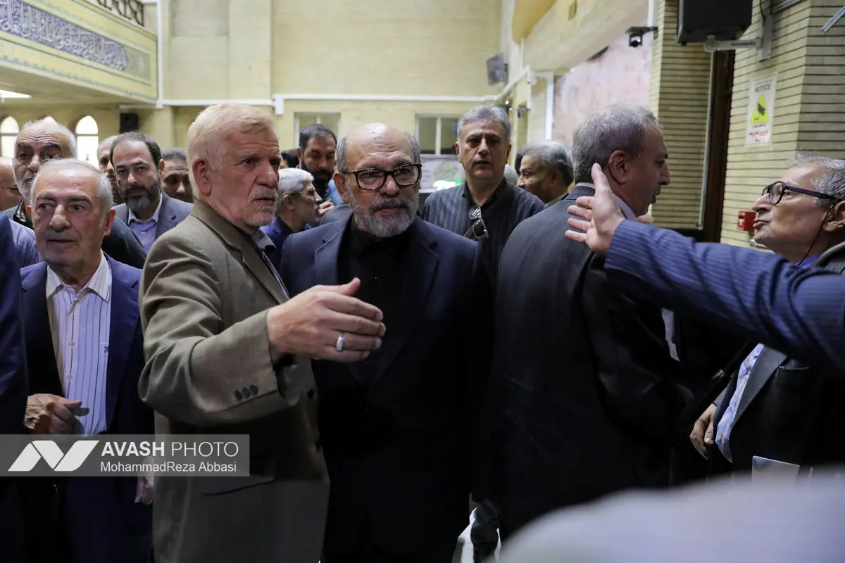 مراسم ترحیم سیدمحمد تاج‌زاده