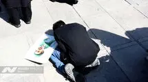 ورود خودروی حامل پیکر رهبر شهید انقلاب به مسیر تشییع + ببینید 