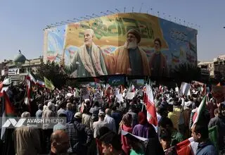 راهپیمایی حمایت از مردم غزه در سراسر ایران برگزار شد