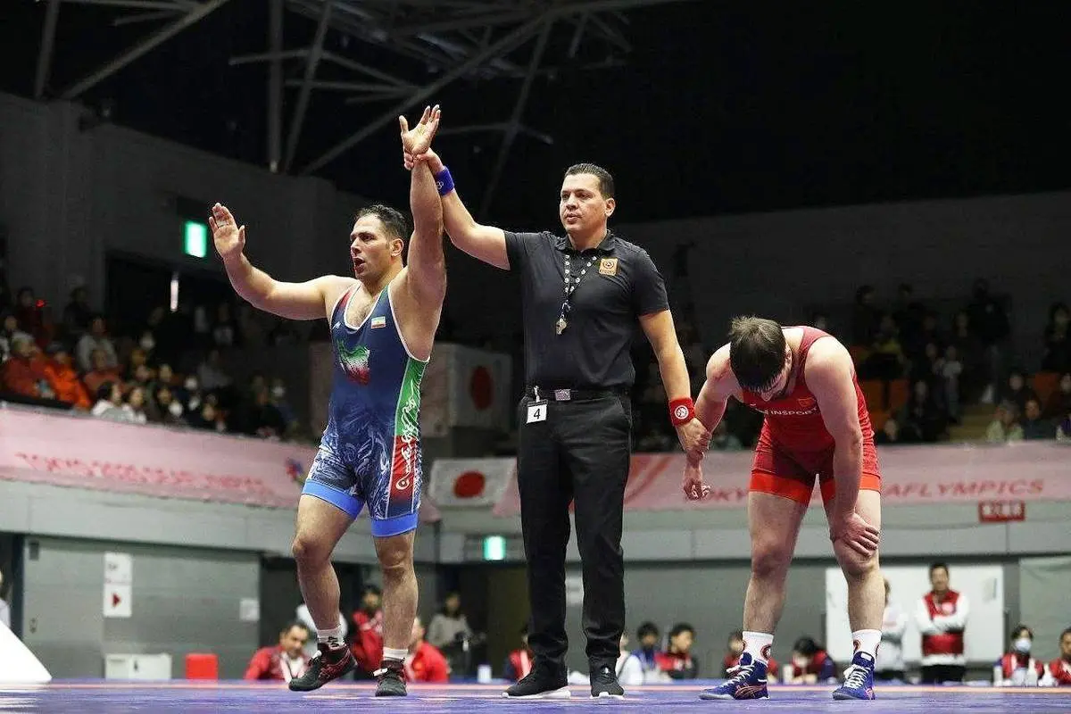  ابوذر ربیع‌زاده در کشتی فرنگی فینالیست شد