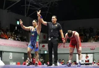  ابوذر ربیع‌زاده در کشتی فرنگی فینالیست شد