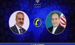 گفت‌وگوی تلفنی عراقچی با وزیر خارجه ترکیه