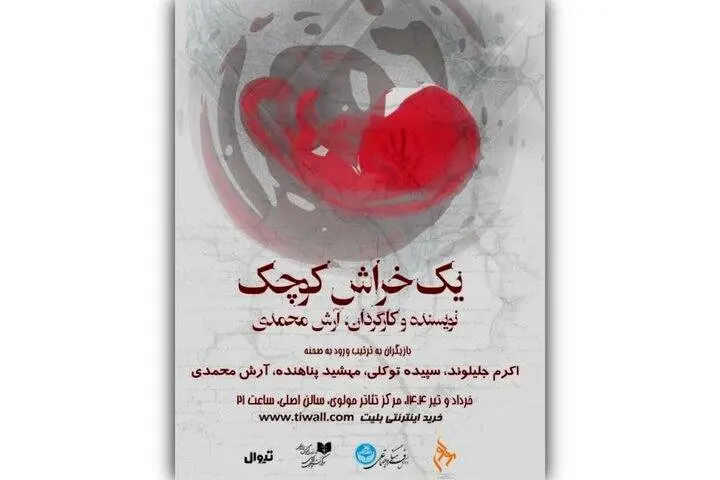 «یک خراش کوچک» در تالار مولوی