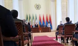 امضای یک بیانیه مشترک و 10 سند همکاری میان ایران و ارمنستان