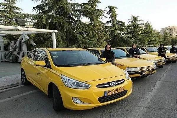 تاکسی زنان رسما آغاز به کار کرد