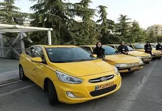 تاکسی زنان رسما آغاز به کار کرد