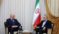 دیدار وزیر انرژی روسیه با لاریجانی