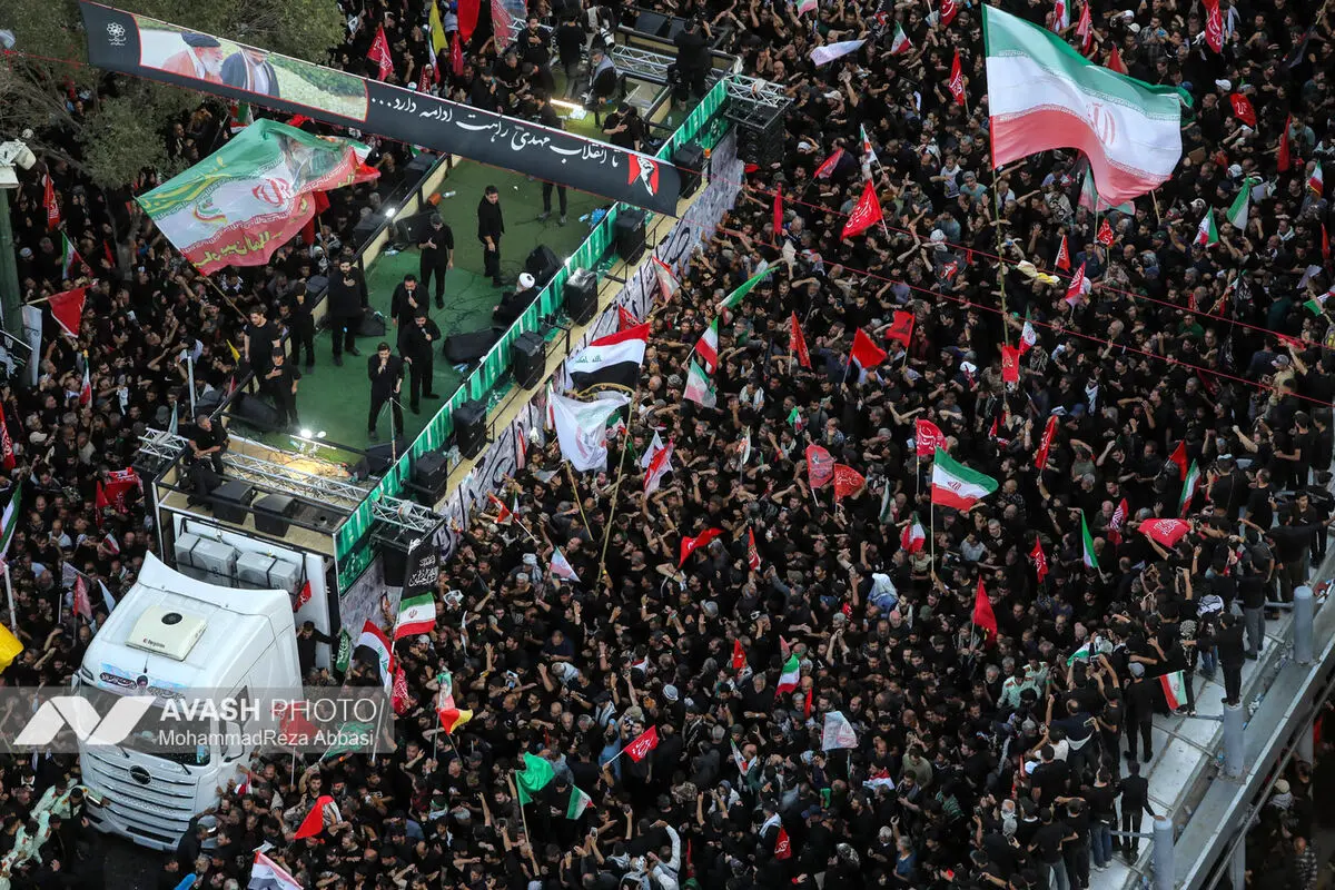 مراسم تشییع پیکر مطهر رهبر شهید انقلاب - مشهد