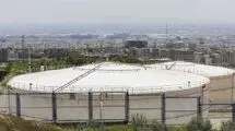 سوختن مشتقات نفتی در اطراف انبار نفت شهران دود سیاه ایجاد کرد