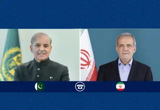 پاکستان: پزشکیان و شریف گفتگو کردند