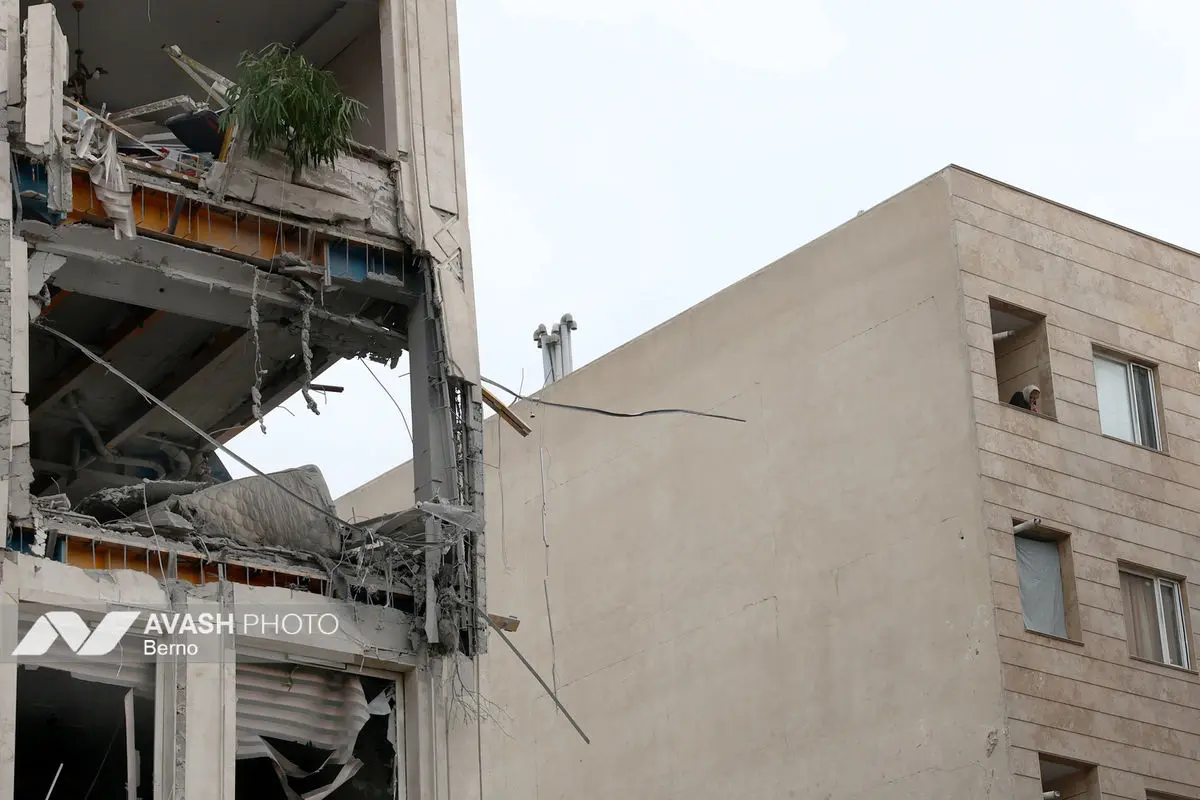 خسارات ناشی از تجاوز هوایی آمریکا و رژیم صهیونیستی به ایران - تهران