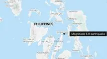 زمین‌لرزه‌ای شدید 6.9ریشتری فیلیپین را لرزاند