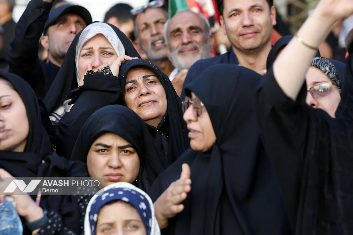 مراسم تشییع پیکر مطهر رهبر شهید انقلاب - مشهد